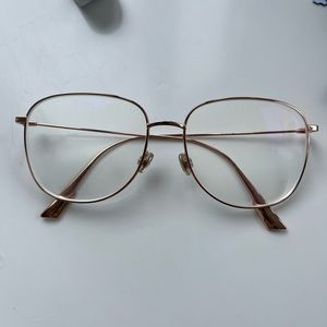 ❌SOLD❌Dior rose gold eye glasses frame